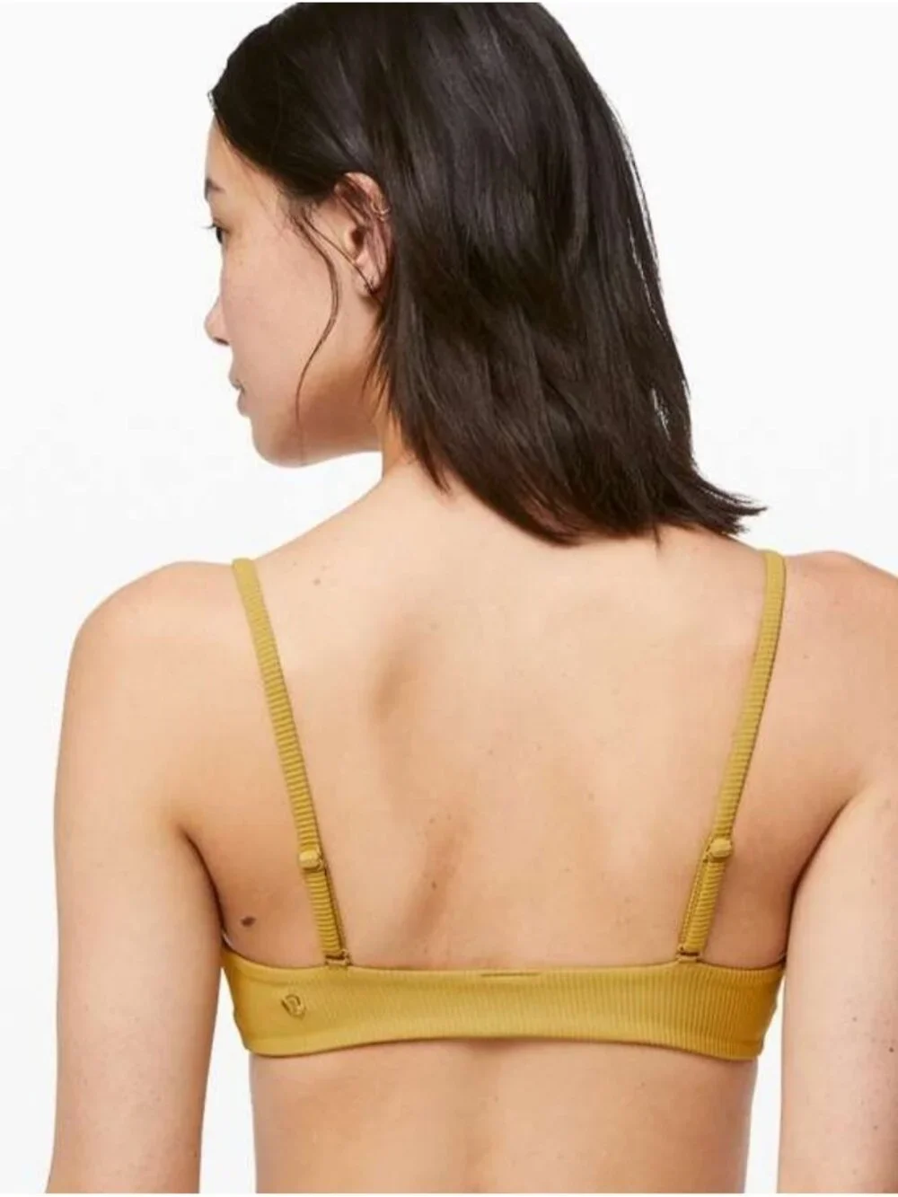 Lululemon Beach Boss Bikini Top Vintage Gold